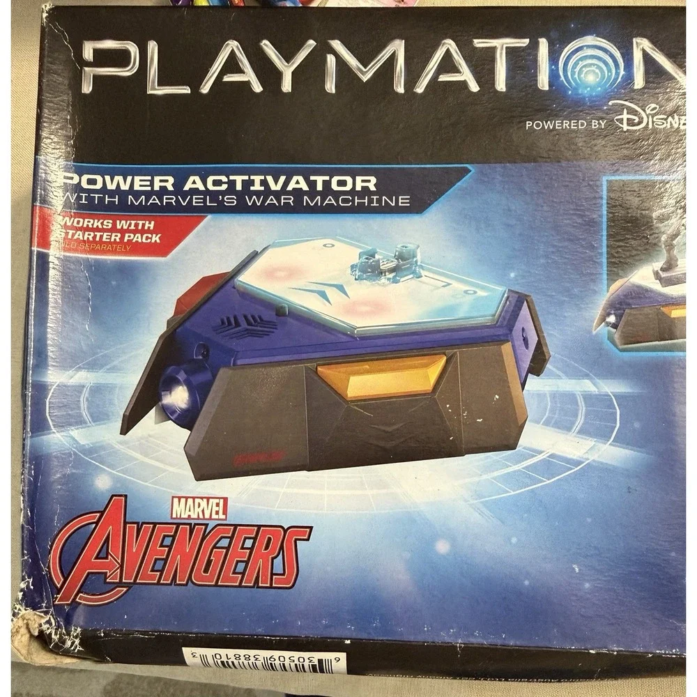 Disney Playmation Marvel Avengers War Machine‎ Power Activator Figure Set
